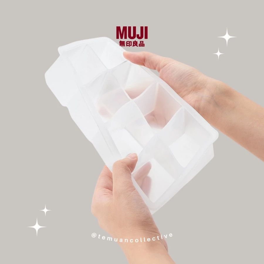 MUJI Silicone Ice Cube Tray Square