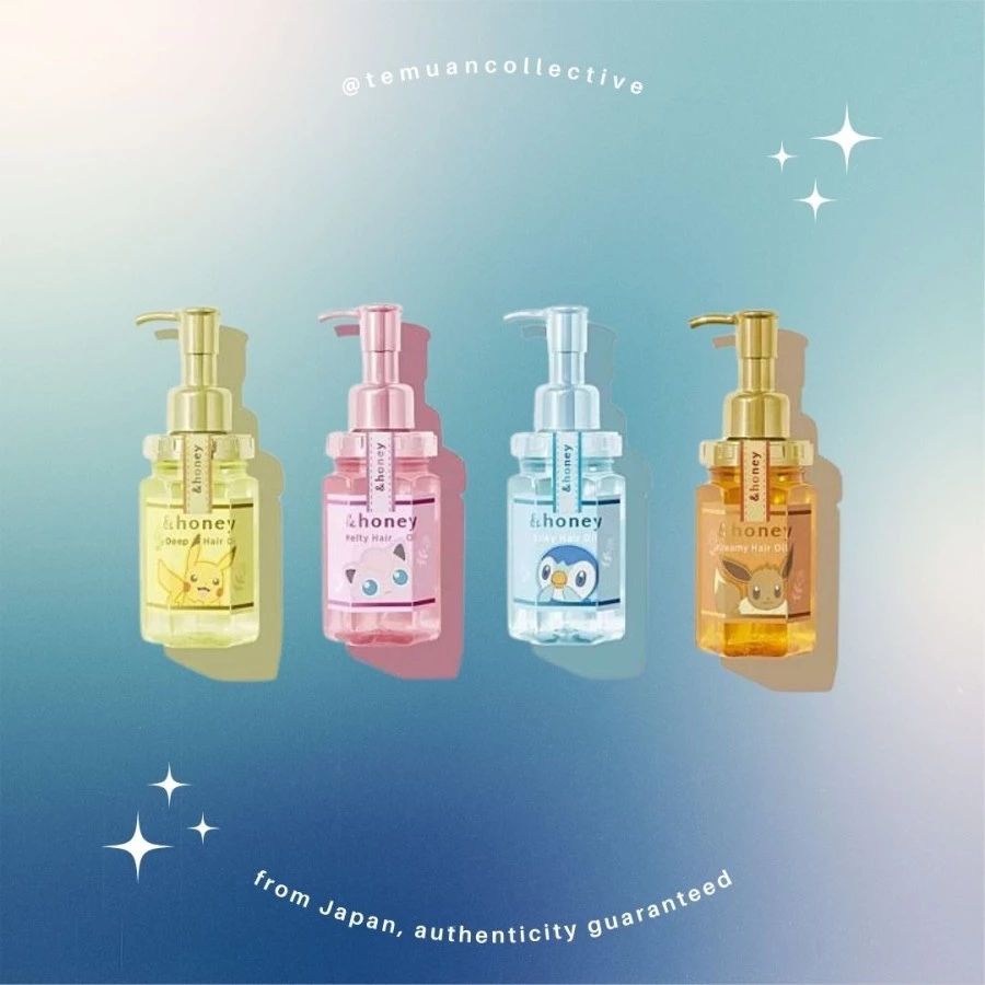 & Honey Deep Moist Hair Oil Step 3 Organic Botanical Natural Moist Argan