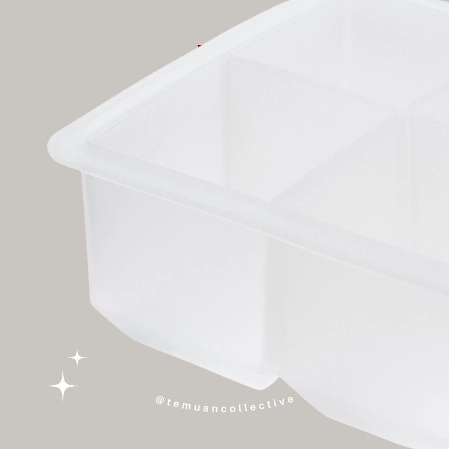 MUJI Silicone Ice Cube Tray Square