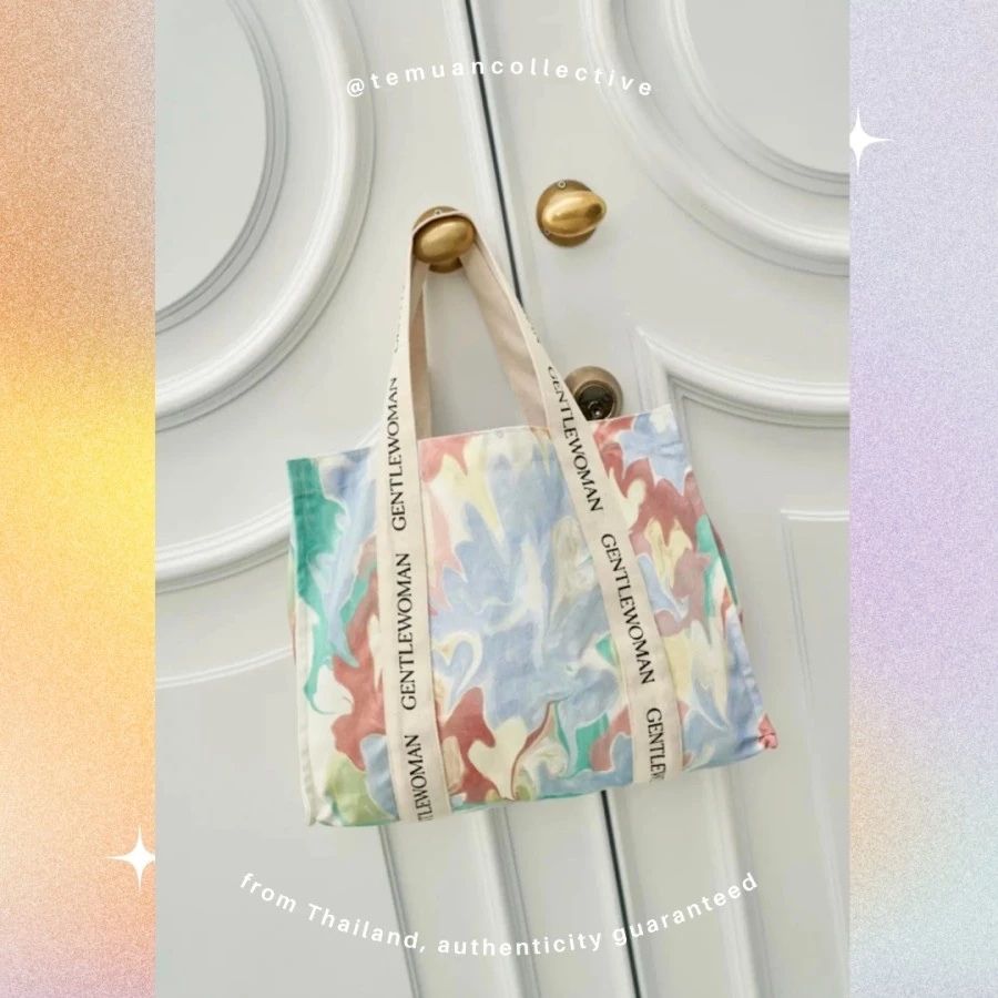 GENTLE WOMAN Hearty Box Tote Bag