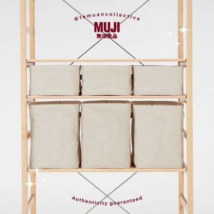 MUJI Polyester Linen Soft Box