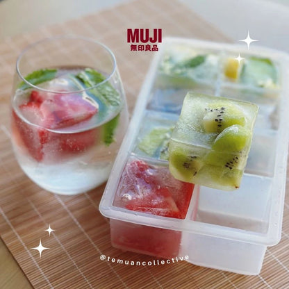 MUJI Silicone Ice Cube Tray Square