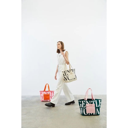 Gentle Woman Plain Wall Tote
