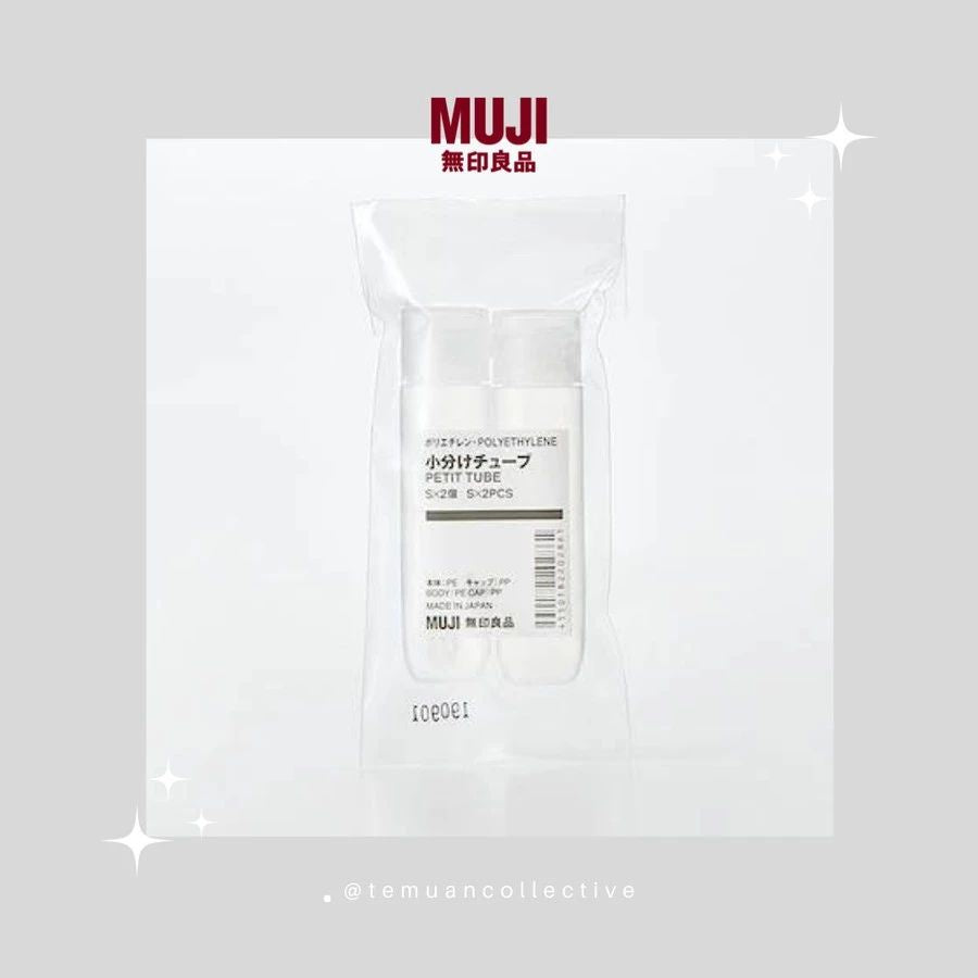 MUJI Japan Polyethylene Petit Tube
