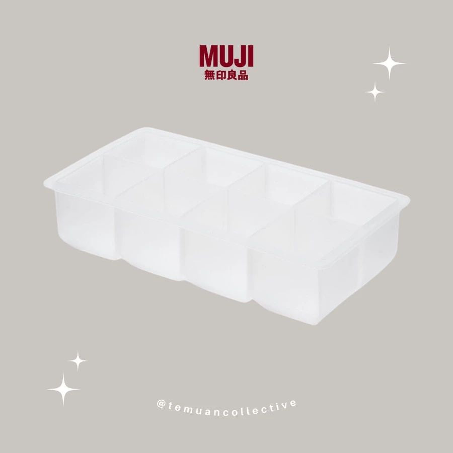 MUJI Silicone Ice Cube Tray Square