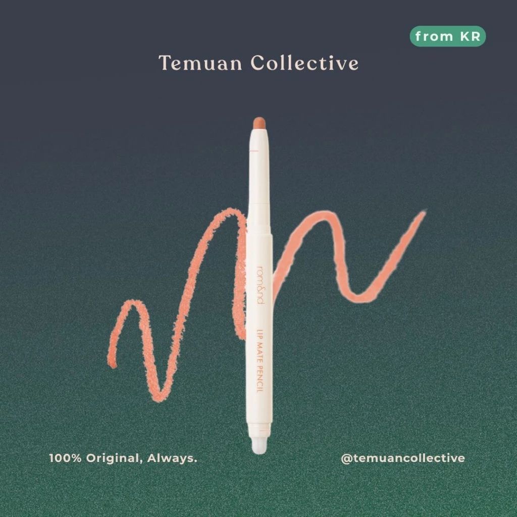 ROMAND rom&nd Lip Mate Pencil with Finger Brush End