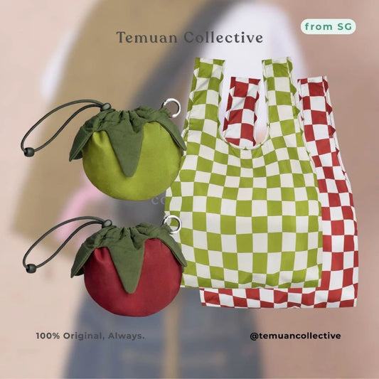 The Paper Bunny Tomato Reusable Bag Charm
