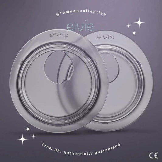 Elvie Catch A Pair of Leak Free Wearable Under Bra Silicone Milk Collection Cups (30 ml)