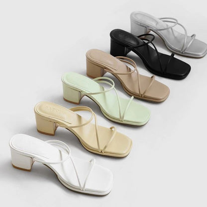 SAPPUN Korea Veriel Strap Sandals Mule (5cm)