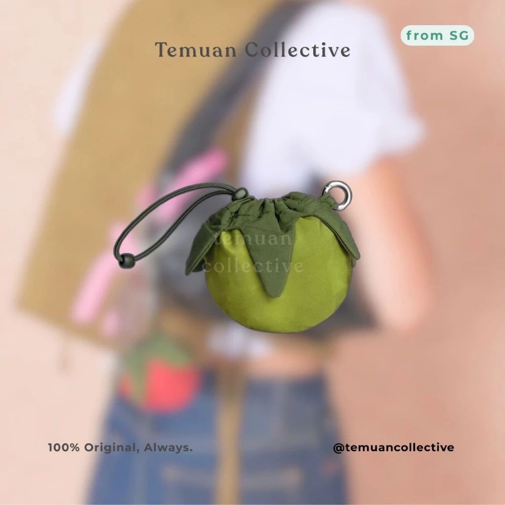 The Paper Bunny Tomato Reusable Bag Charm