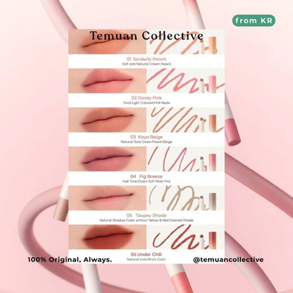 ROMAND rom&nd Lip Mate Pencil with Finger Brush End