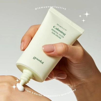 Goodal Heartleaf Calming Mineral Filter Sun Cream