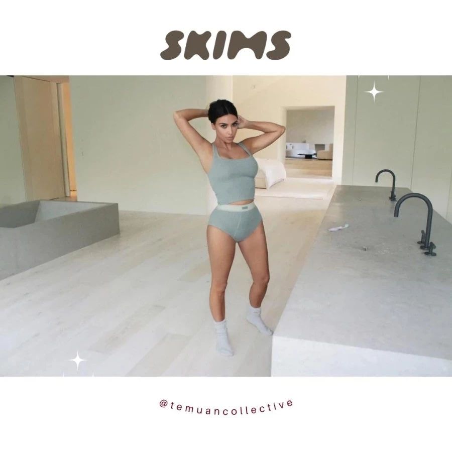 SKIMS Cotton Rib High Waisted Brief