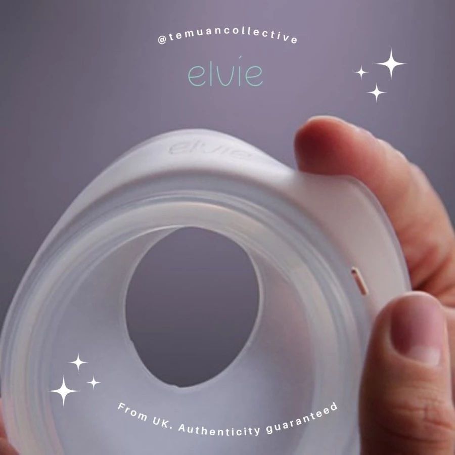 Elvie Catch A Pair of Leak Free Wearable Under Bra Silicone Milk Collection Cups (30 ml)