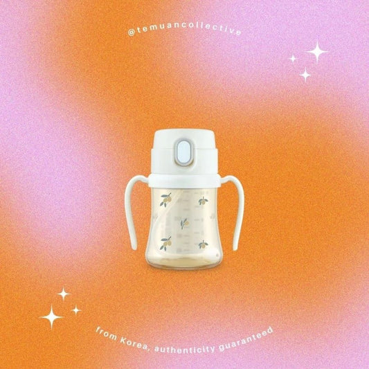 Grosmimi PPSU Weighted Straw Cup