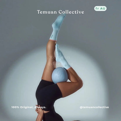 MoveActive Crew Non Slip Grip Pilates Socks