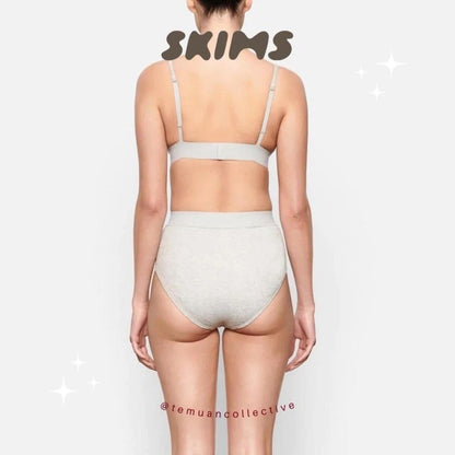 SKIMS Cotton Rib High Waisted Brief