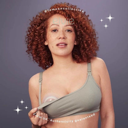 Elvie Catch A Pair of Leak Free Wearable Under Bra Silicone Milk Collection Cups (30 ml)