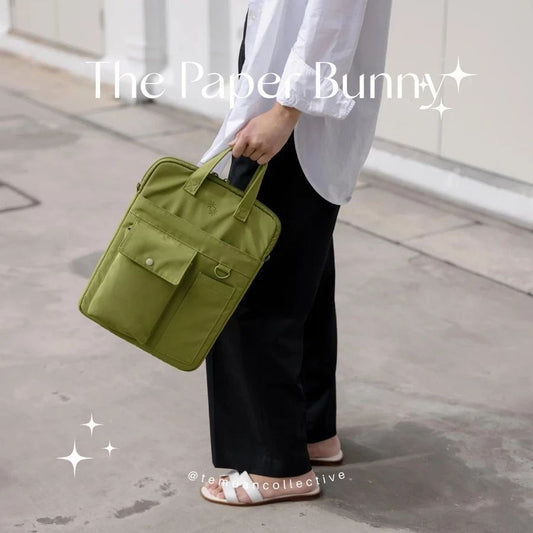 The Paper Bunny Utility Laptop Bag 13" & 15"