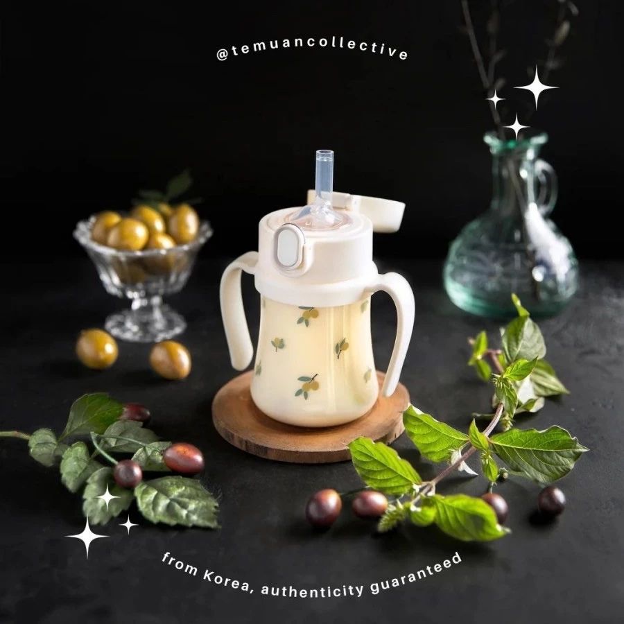 Grosmimi PPSU Weighted Straw Cup