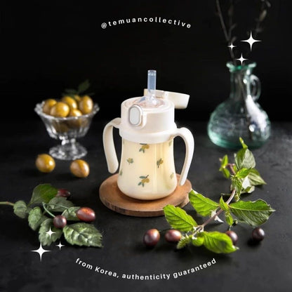 Grosmimi PPSU Weighted Straw Cup