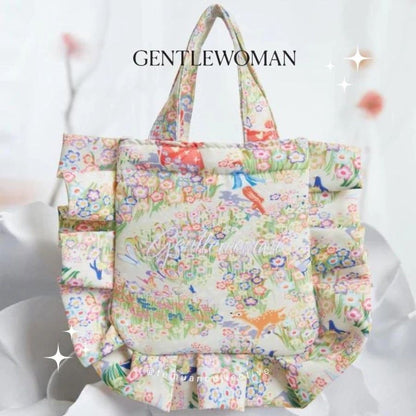 GENTLEWOMAN Flower Field Pillow Bag