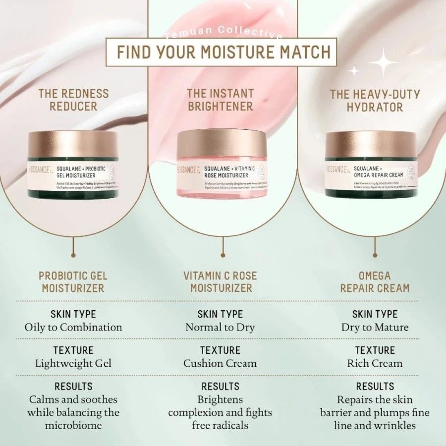 Biossance Squalane + Omega Repair Deep Hydration Moisturizer