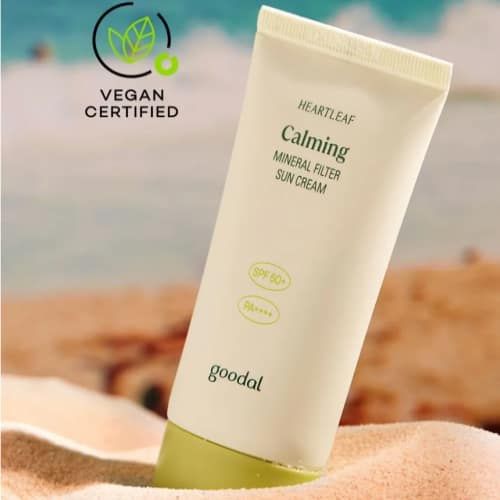 Goodal Heartleaf Calming Mineral Filter Sun Cream