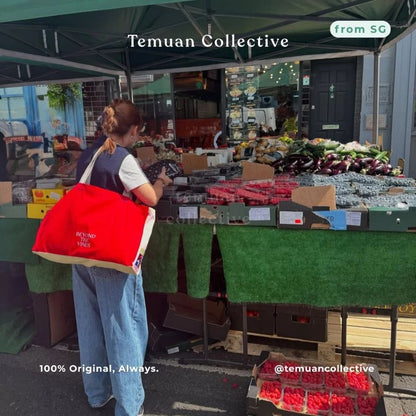 Beyond the Vines Shopping & Dust Bag