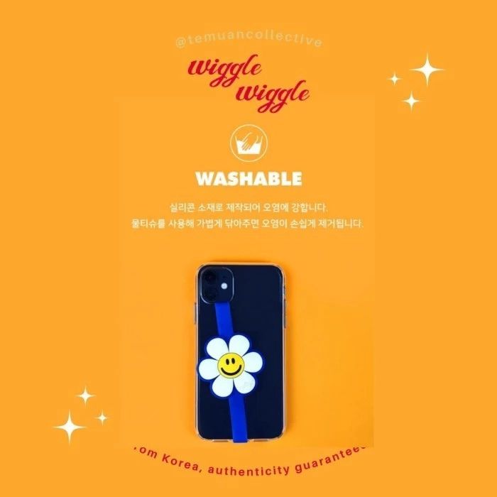 Wiggle Wiggle Korea Silicone Phone Case Strap