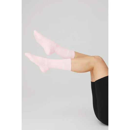 ALO USA Women's Throwback Barre Socks