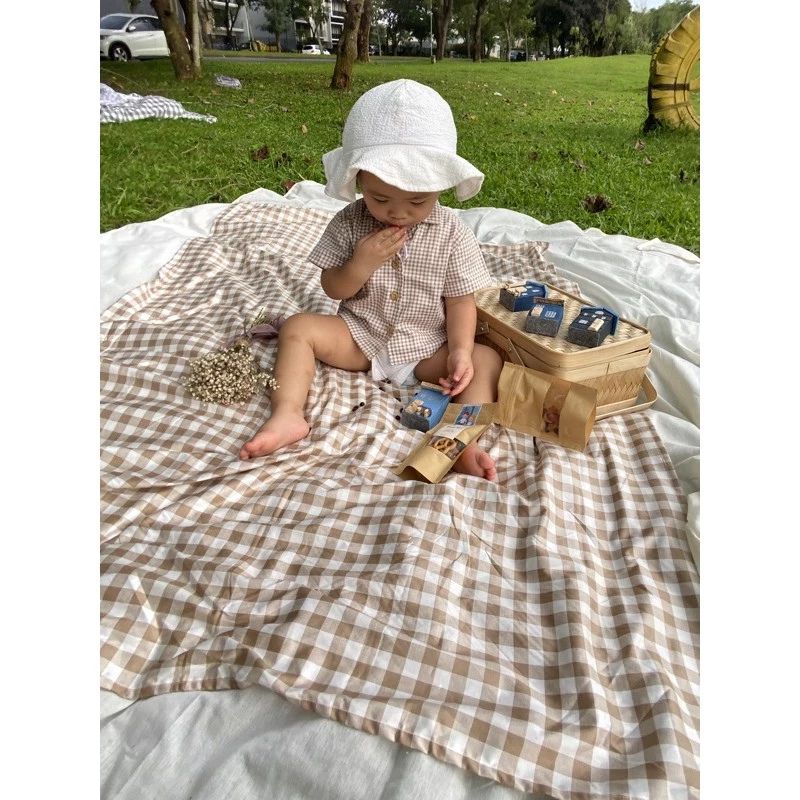 Picnic Mat Cloth Gingham Centerpieces