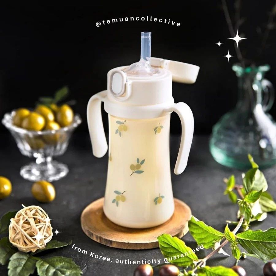 Grosmimi PPSU Weighted Straw Cup