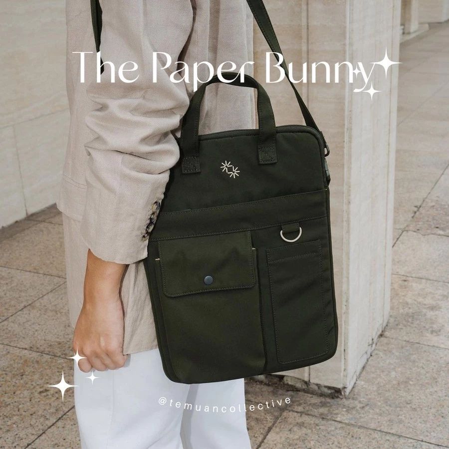 The Paper Bunny Utility Laptop Bag 13" & 15"