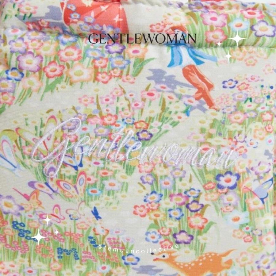GENTLEWOMAN Flower Field Pillow Bag