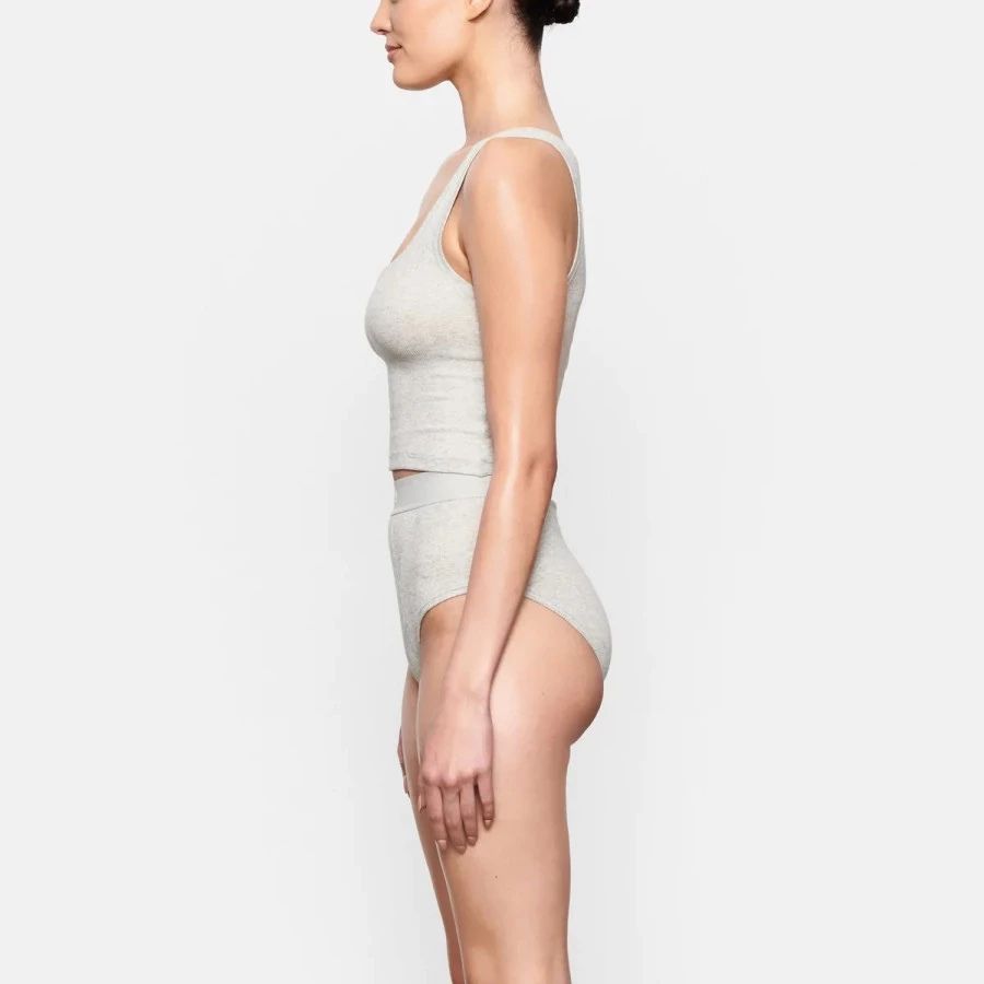 SKIMS Cotton Rib Long Tank Top