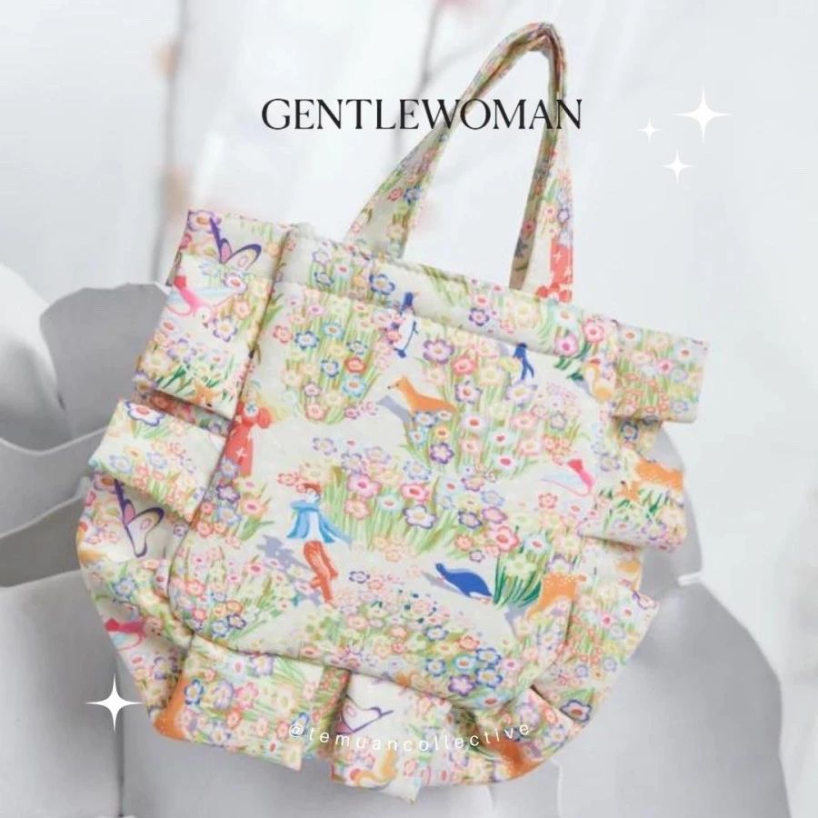GENTLEWOMAN Flower Field Pillow Bag