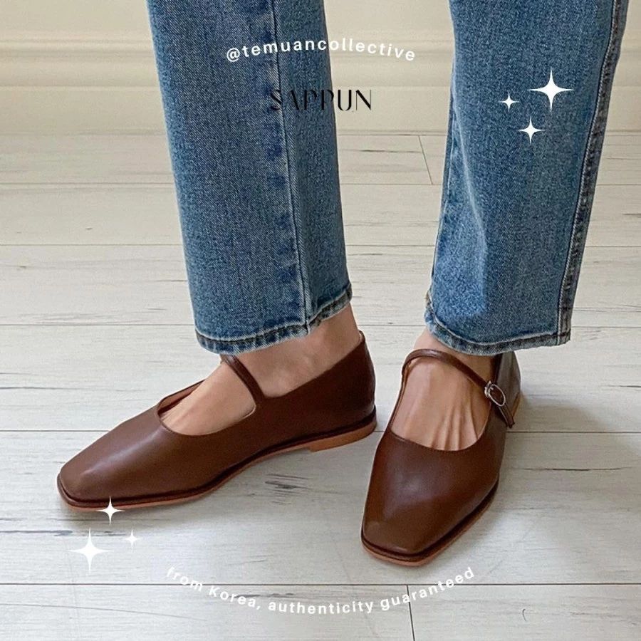 SAPPUN Venice Mary Jane Flat Shoes