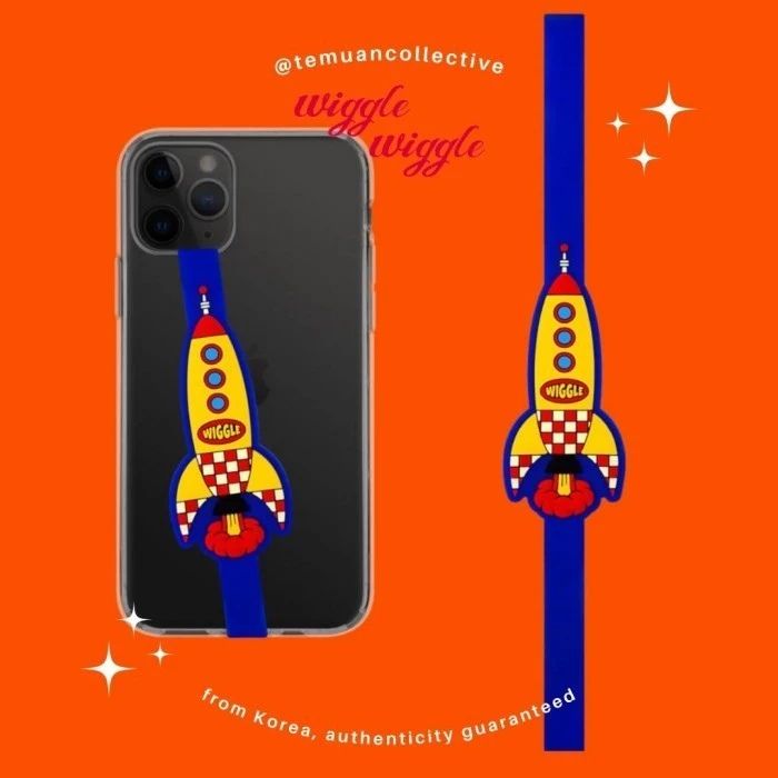 Wiggle Wiggle Korea Silicone Phone Case Strap