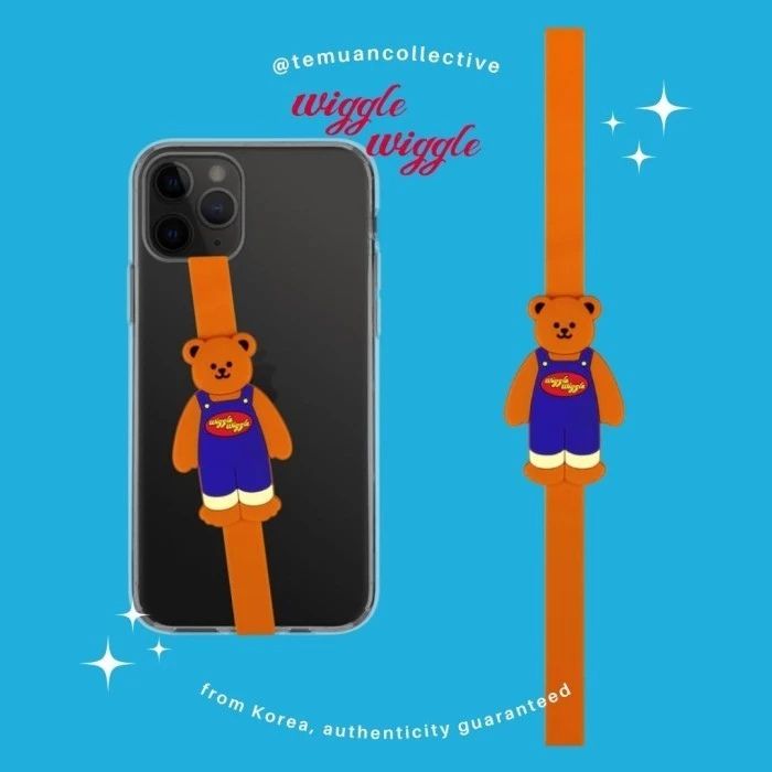 Wiggle Wiggle Korea Silicone Phone Case Strap