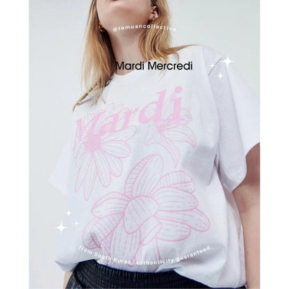 MARDI MERCREDI Triple Flower TShirt
