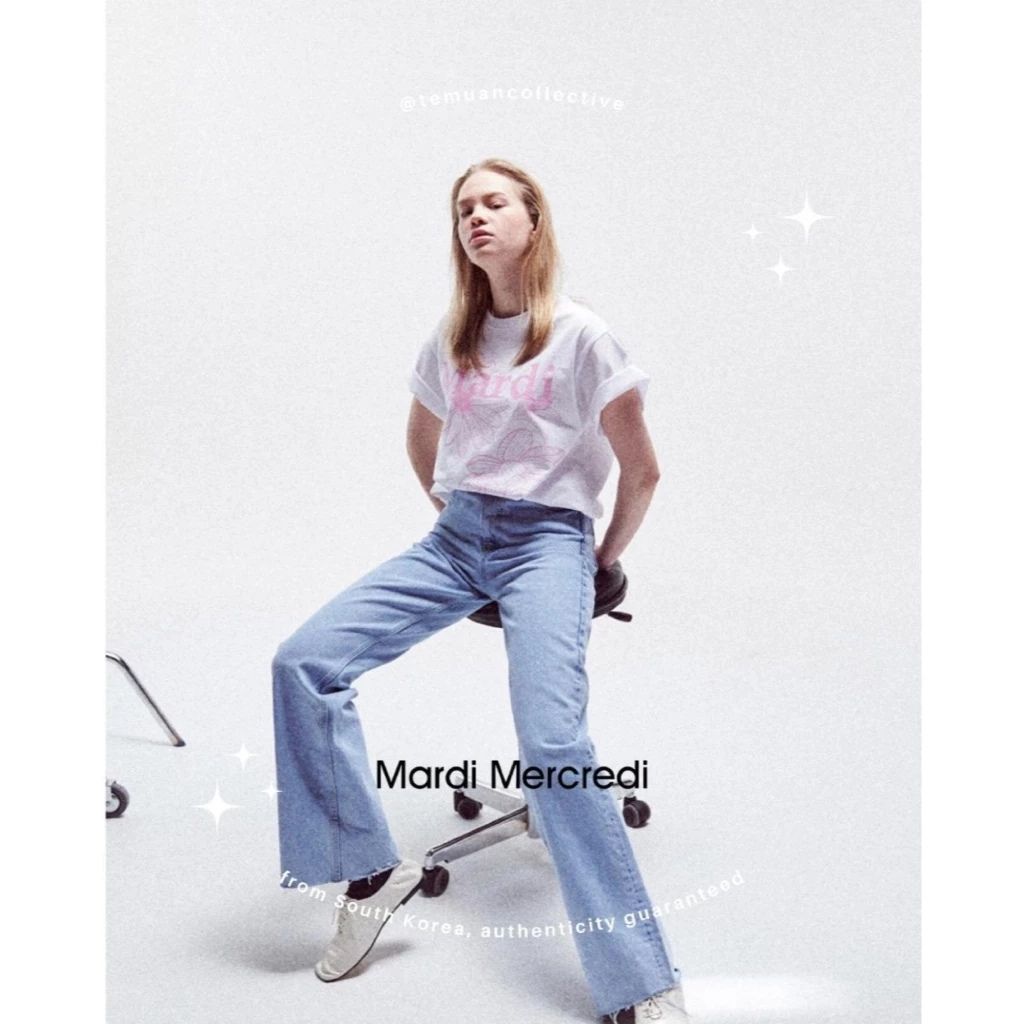 MARDI MERCREDI Triple Flower TShirt