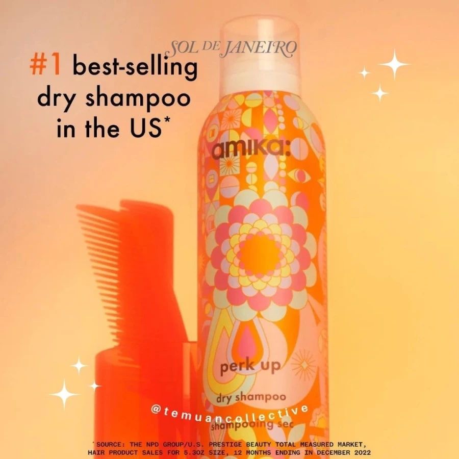 AMIKA Perk Up Talc Free Dry Shampoo