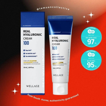 WELLAGE Real Hyaluronic 100 Cream 50mL