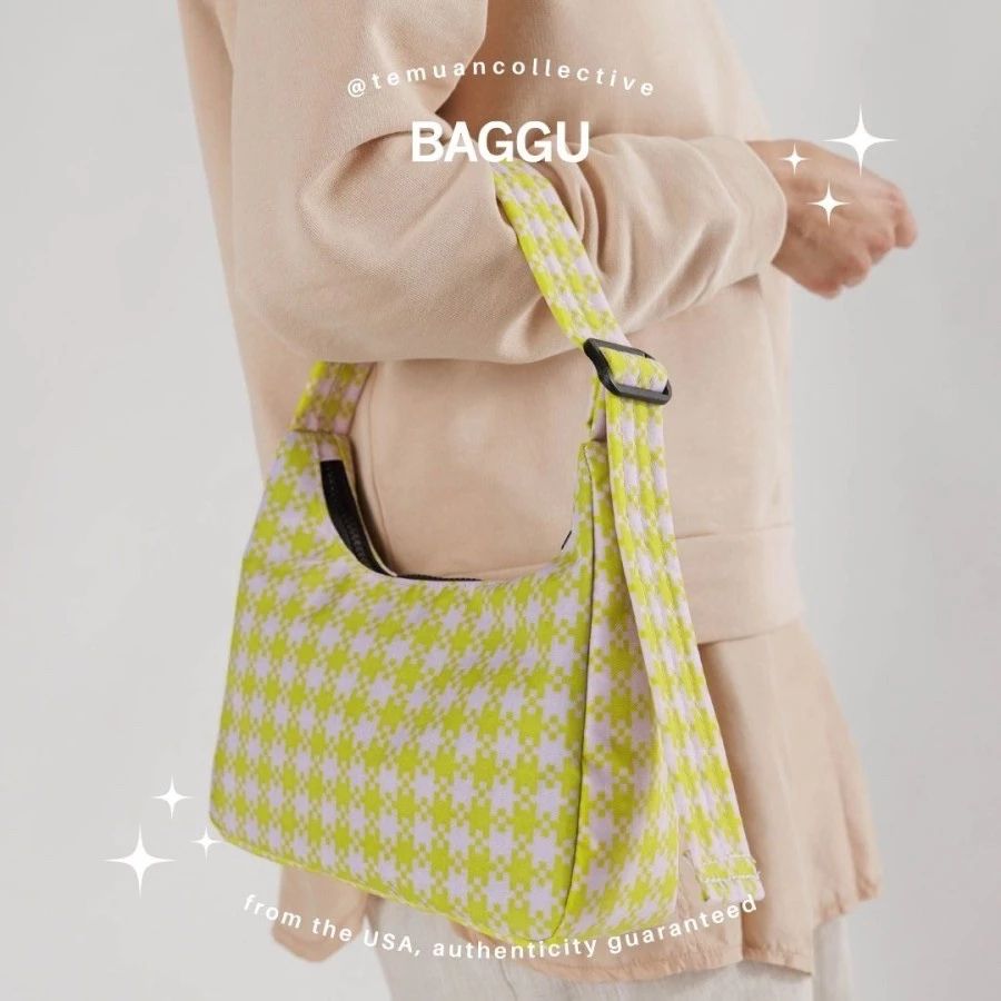 BAGGU Mini Nylon Shoulder Bag