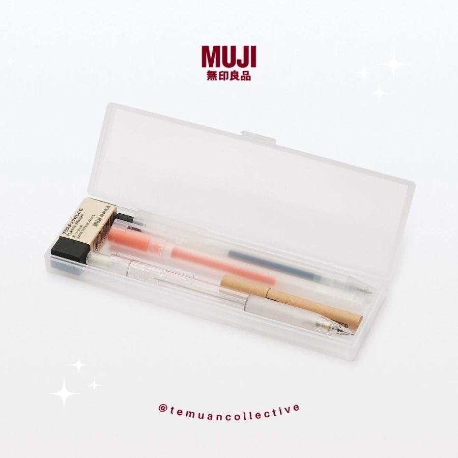 MUJI Polypropylene Pen Case Horizontal