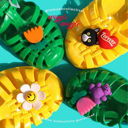 Wiggle Wiggle Silicone Charm Set