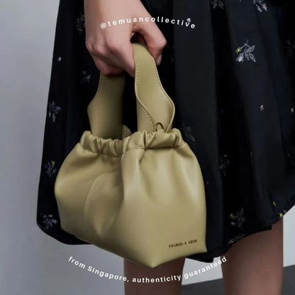 C&K ALLY Ruched Slouchy Bag
