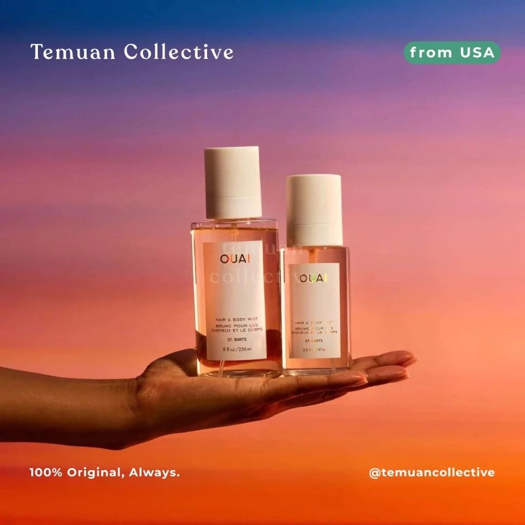 OUAI Hair & Body Mist Travel St. Barts Scent