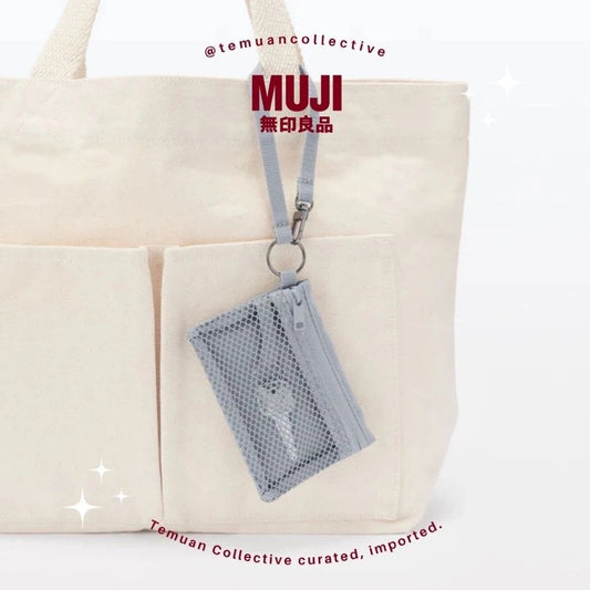 MUJI Polyester Card Holder with Strap